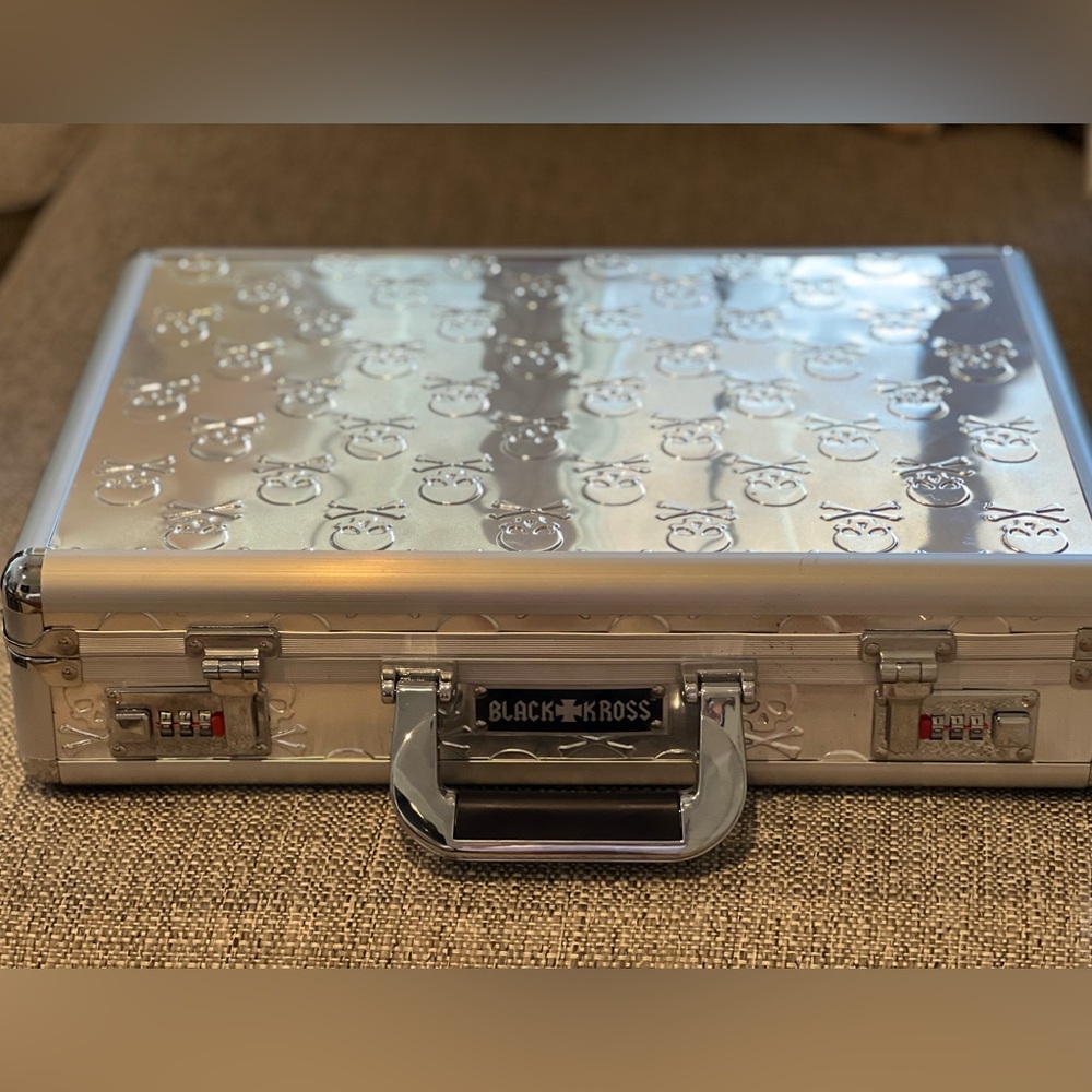 Black Kross Silver Briefcase